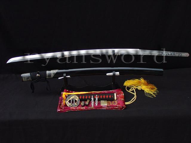 High Quality Clay Tempered+Abrasive Combined Material Japanese Samurai Katana Sword